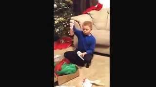 Xbox one Christmas gift prank on 7 year old son