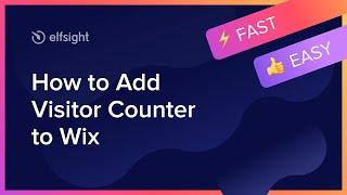 How to add Visitor Counter App to Wix (2021)