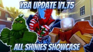 [YBA] ALL CHRISTMAS UPDATE SKINS SHOWCASE