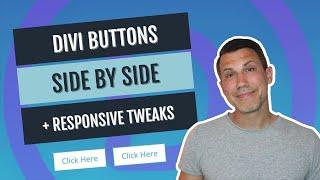 Two (Or More) Divi Buttons Side By Side With Flexbox CSS