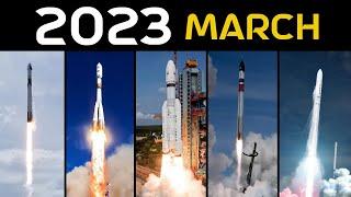 Rocket Launch Compilation 2023 - March