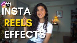 HOW TO ADD EFFECTS ON INSTAGRAM REELS  with creative transitions ( 3 creative reels effects)