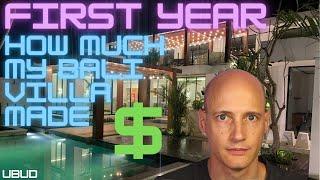 How Much Profit Does A Bali Villa Really Make? Full 1-Year Review