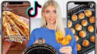 Testing TikTok's Most VIRAL Air Fryer Recipes