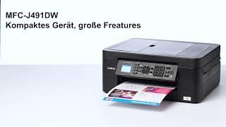 Brother All in One Drucker MFC-J491DW mit WLAN | Produktvideo