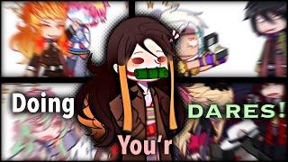 [KNY]my UA OC’s doing you’r DARES!! Part.1-?!+( عربي & English )=￼ ENJOY🫂|| { Majesty._.Ńøor }‘さん