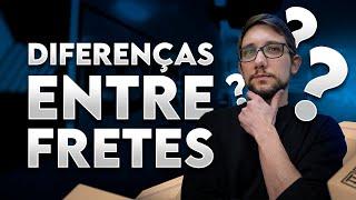 DIFERENÇAS ENTRES OS FRETES PARA IMPORTAÇÃO!!