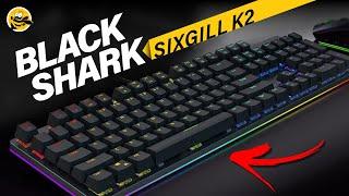 Best Gaming Keyboard UNDER $40? (Black Shark Sixgill K2)