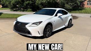 I bought a 2015 Lexus RC350!!