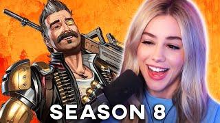 SEASON 8 BATTLE PASS, FUSE SKINS & FIRST WIN! | Apex Legends