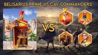 Belisarius Prime VS Cav Commanders