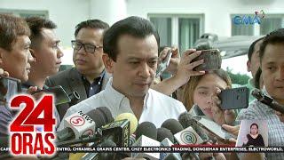 FPRRD at Sen. Go, inireklamo ng plunder o pandarambong ni dating Sen. Trillanes | 24 Oras