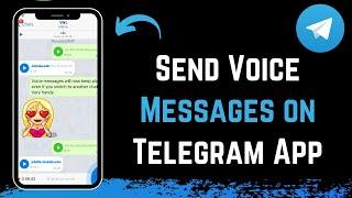 How to Send Voice Message in Telegram !