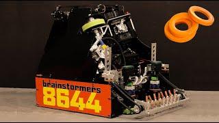 FTC 8644 Brainstormers Robot Reveal Ultimate Goal 2020 - 2021