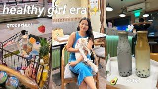 Groceries shopping living alone in Delhi  | Outing with Snowball & more