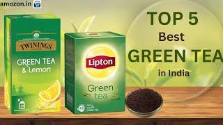 TOP -5 Best Green Tea Brand's in india 2024 / Green Tea Review in hindi / Best Green Tea Brand's