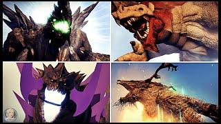 Roar Battle in the Kaiju Universe: 5 Giants' Sound Power Comparison!