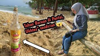 Ukhtea Sendirian di Tahun Baru || Auto Langsung Diajak Jalan Bareng Di Pantai