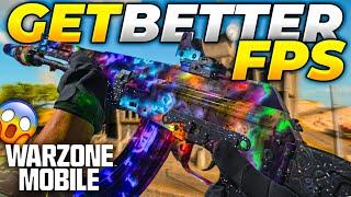 How I Get BETTER FPS In WARZONE MOBILE !!