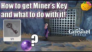 Where to get the Miners Key and What to do with it! The Chasm - Genshin Impact 2.6