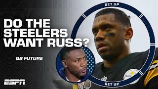 Is Russell Wilson's FUTURE IN JEOPARDY?  'The Steelers are in QB PURGATORY!' - Ryan Clark | Get Up