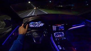 2019 AUDI Q8 S-Line Quattro NIGHT POV Drive AMBIENT LIGHTING by AutoTopNL