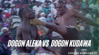 Deadly Head Kick Dambe Knockout | Dogon Aleka vs Dogon Kudawa | African Warriors FC Dambe Boxing