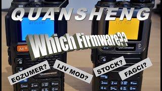 Quansheng UV series - Choosing Firmware - Egzumer - IJV MOD