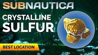 Subnautica Where to find Crystalline Sulfur