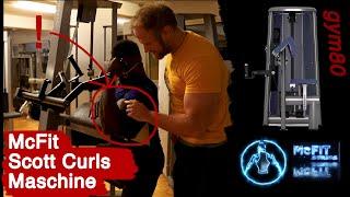 McFit SCOTT CURLS MASCHINE | Bizepsübung | Gym 80 | Richtige Ausführung | Armtraining | McFit Series