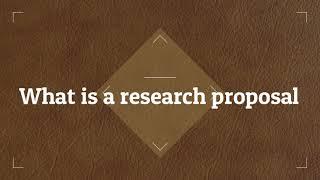 How to Write a Research Proposal/ Selecting Topic/ abstract, Intro, literature and methodology.