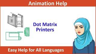 Dot Matrix Printer Simple but Knowledge Full Animation Video (Output Devices)