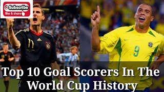 Top 10 FIFA World Cup Top Scorers (All Time)