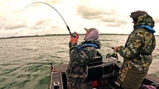 Stuck in the Harbour due to the wind but do we still get into the fish - another fun RKF adventure.