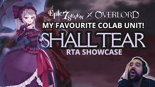 OVERLORD COLAB! Shalltear is an awesome carry!!! RTA Showcase [Epic seven]