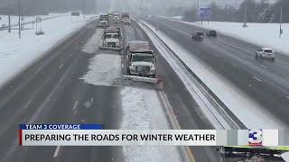 Preparing the roads for winter weather