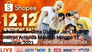 Ada Shopee 12.12 Jadwal Ikatan Cinta Di Undur, Minggu 12 Desember 2021