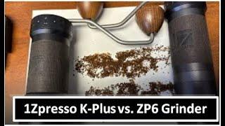 The Best Filter Hand Grinder | 1ZPRESSO ZP6 vs. Kplus Coffee Grinder