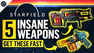 Starfield - 5 Insane Weapons You Can Get Early!