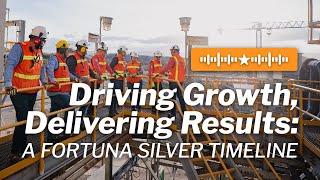 Driving Growth, Delivering Results: A Fortuna Silver Timeline #Mining