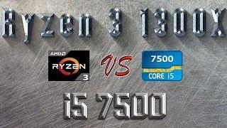 Ryzen 3 1300X vs i5 7500 - BENCHMARKS / GAMING TESTS REVIEW AND COMPARISON / Ryzen vs Kaby Lake