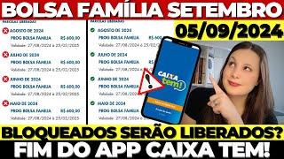 ️COMUNICADO BOLSA FAMÍLIA: FIM do APP CAIXA TEM + DESBLOQUEIOS/ RETROATIVOS LIBERADOS em SETEMBRO!