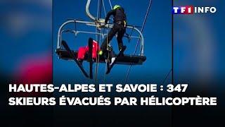 Hautes-Alpes et Savoie : 347 skieurs évacués par hélicoptère｜TF1 INFO