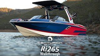 Centurion Boat 2021 Ri265 Walkthrough