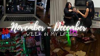 WEEK IN MY LIFE | NOVEMBER - DECEMBER | FRIENDMAS & CHRISTMAS