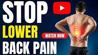 Stop Lower Back Pain In Golf!