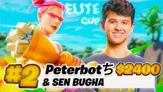 2ND PLACE ELITE CUP FINALS ($2,400)(ft. SEN BUGHA) | Peterbot