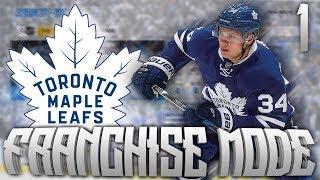 NHL 18 Maple Leafs Franchise Mode #1 - City of the young stars!