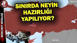 Türkiye sınırında neyin hazırlığı yapılıyor? ABD'den Suriye'ye dev sevkiyat! | A Haber