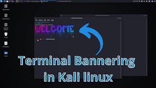 [Hindi]  Set Stylish Colorful text banner on Linux/Unix Terminal | ASCII Text Art | zsh terminal